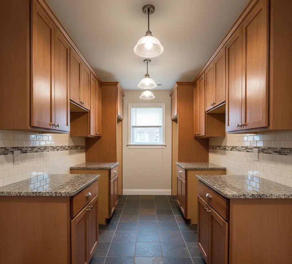 Before - Luxury kitchen virtual staging - variation