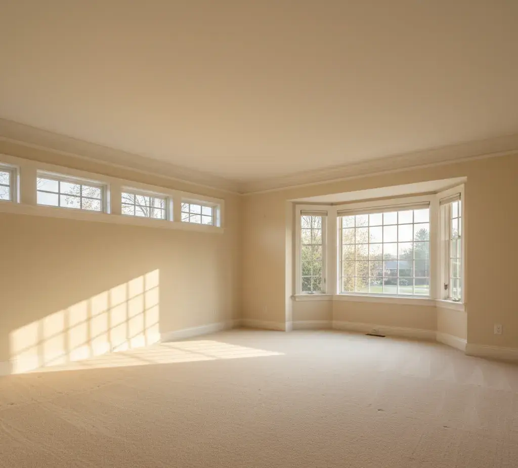 Before - Luxury living room virtual staging - variation