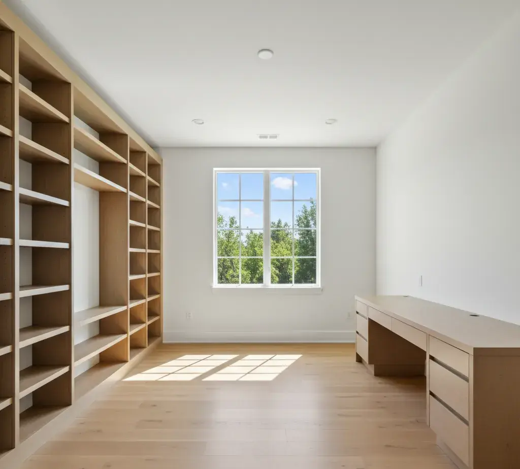 Before - Luxury office virtual staging design